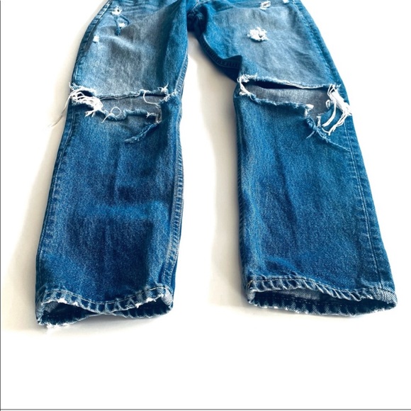GRLFRND HIGH RISE DESTROYED JEANS - Picture 8 of 13